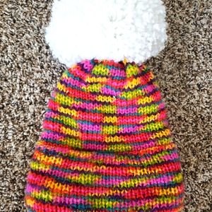 Homemade Knitted Winter Hat